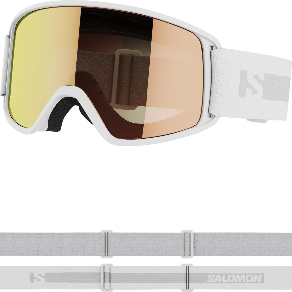 GOGGLES FORCE PHOTO White/All w RED #1