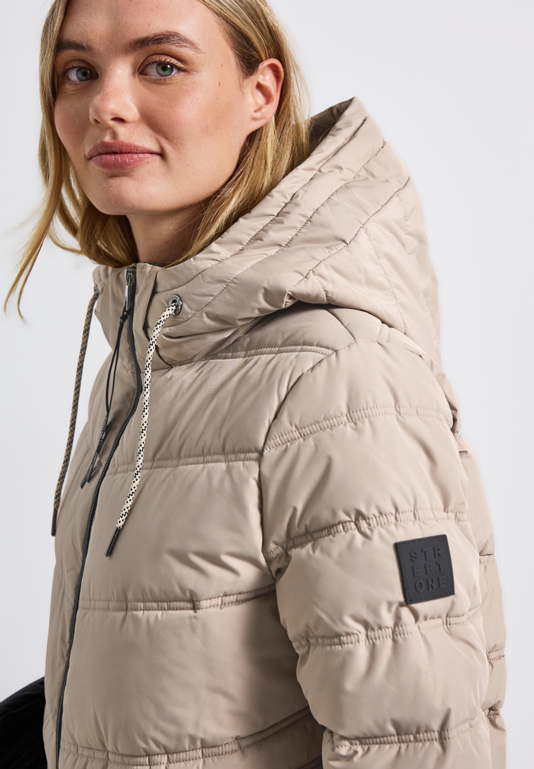 Long Quilted Jkt w. ECO Teflon #3