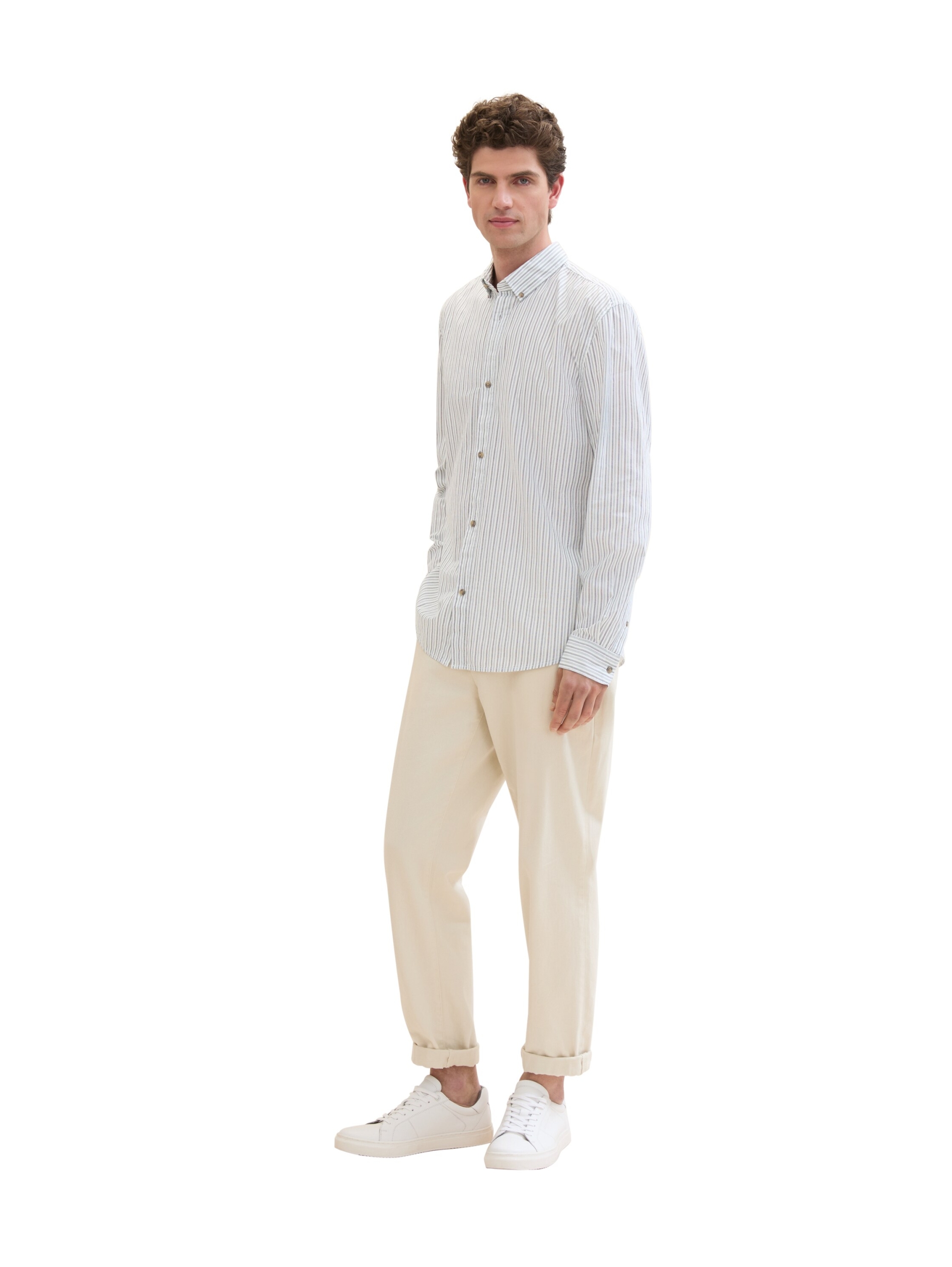 Poplin Hemd mit Print #4