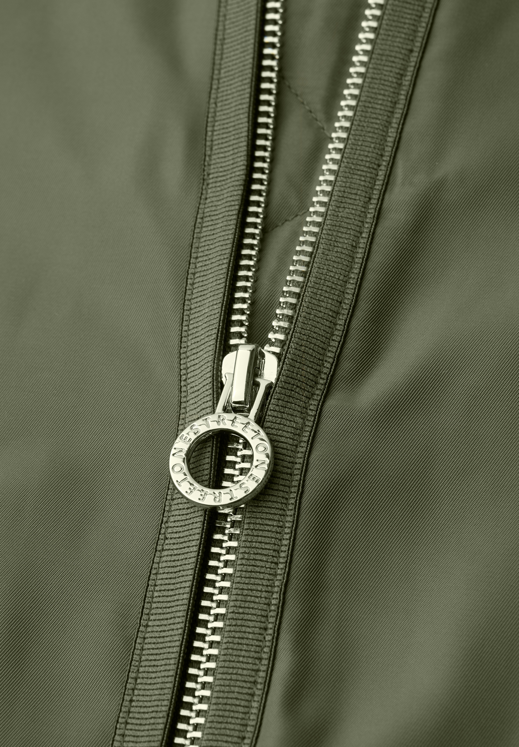 Long Bomber Jkt w. College Det #2