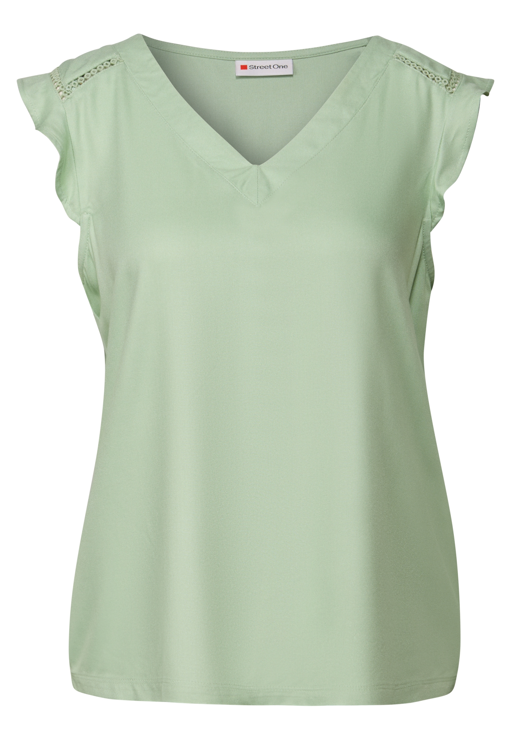 LTD QR volant top w.crochet de #1