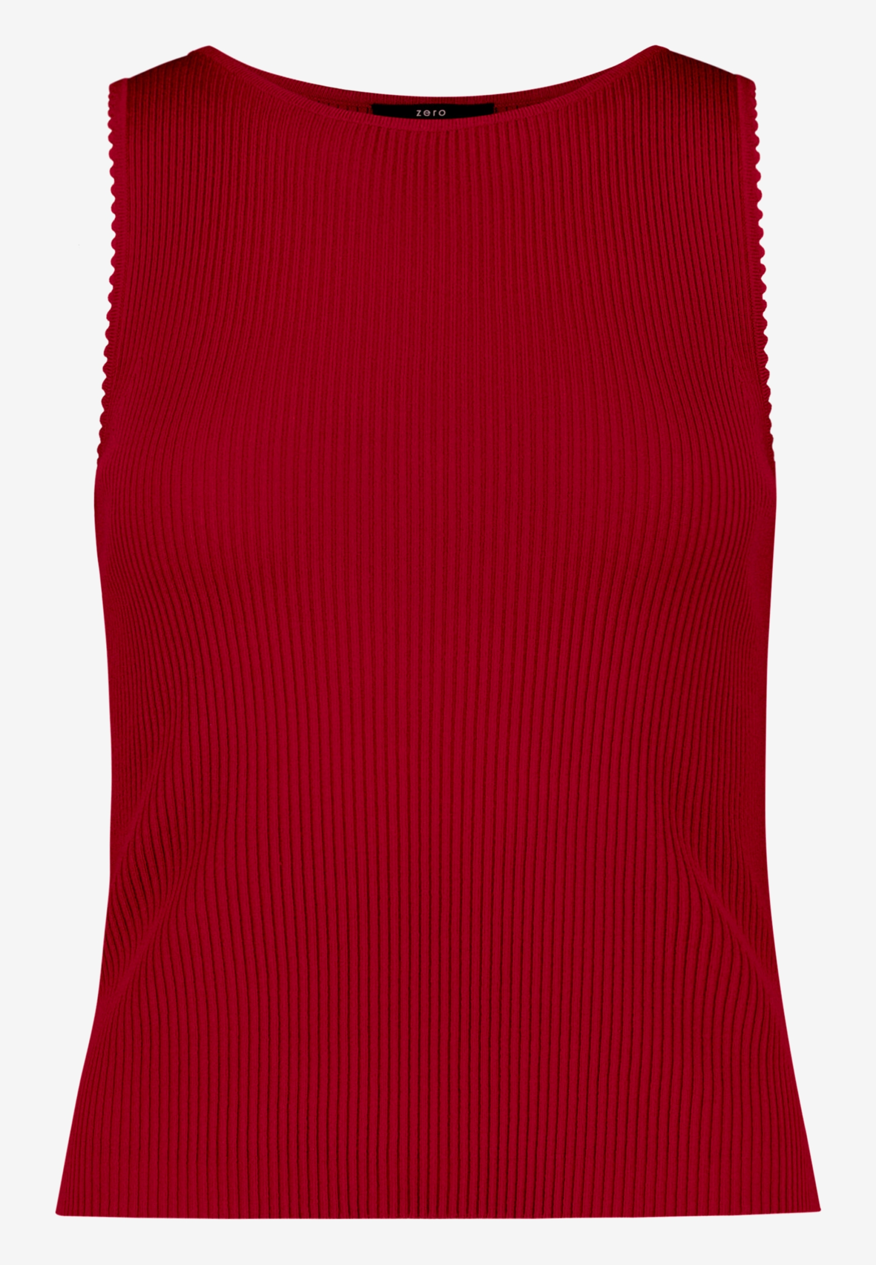 Strickpullover Kurz ohne Arm #1