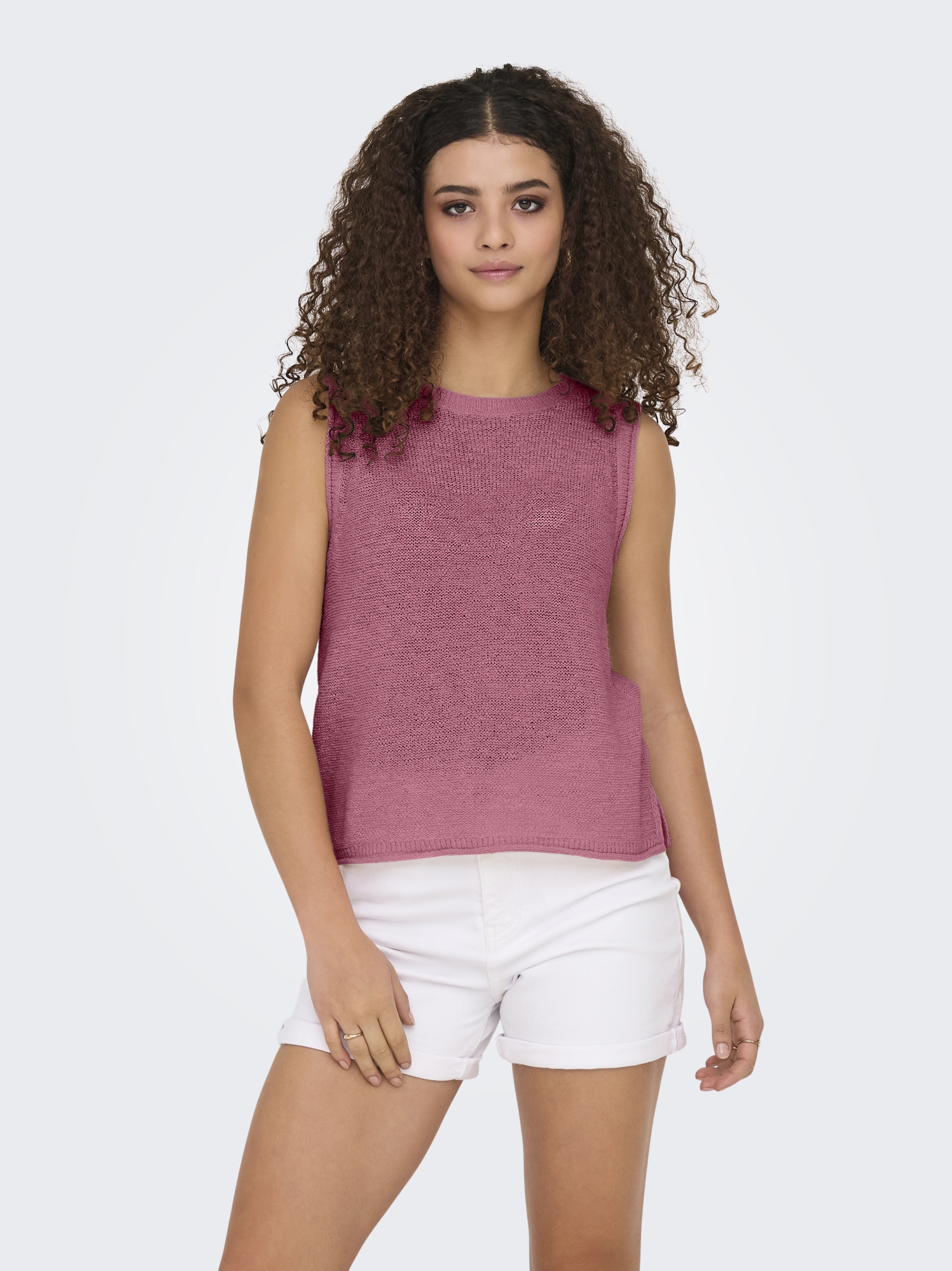 ONLSUNNY O-NECK TANK TOP KNT #3