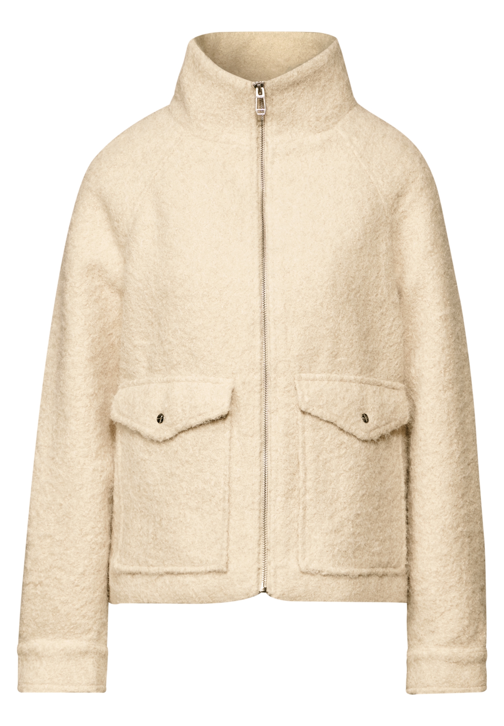 Jacke in Wolloptik #1
