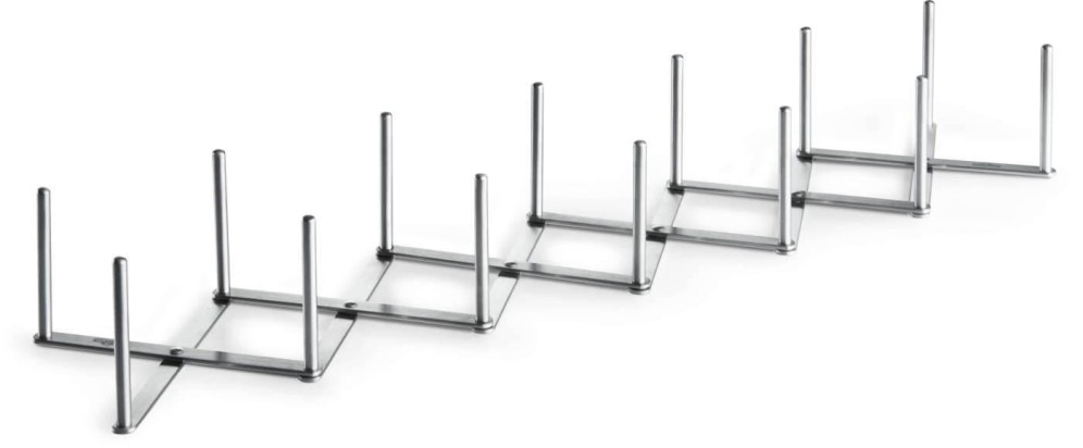 Edelstahl Spare-Rib-Halter, verstellbar #2